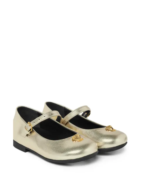 Versace Kids ballerinaer med spændeudsmykning