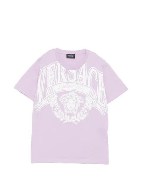 Versace Kids cotton printed T-shirt