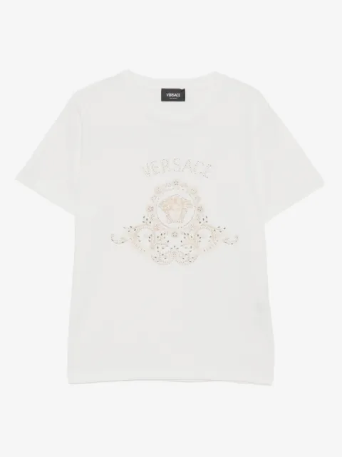 Versace Kids logo-printed T-shirt