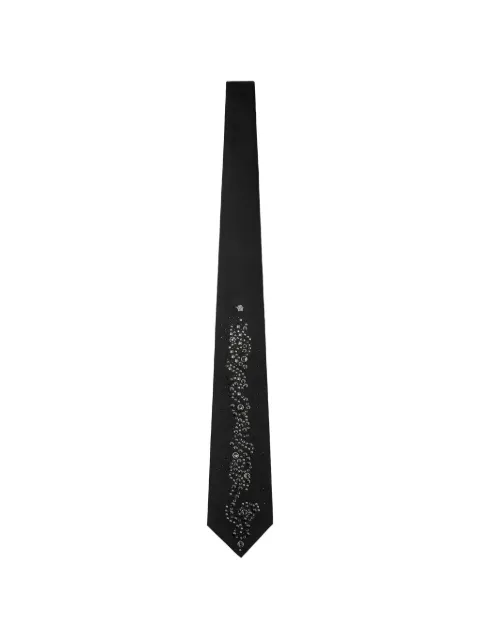 Versace embellishment tie