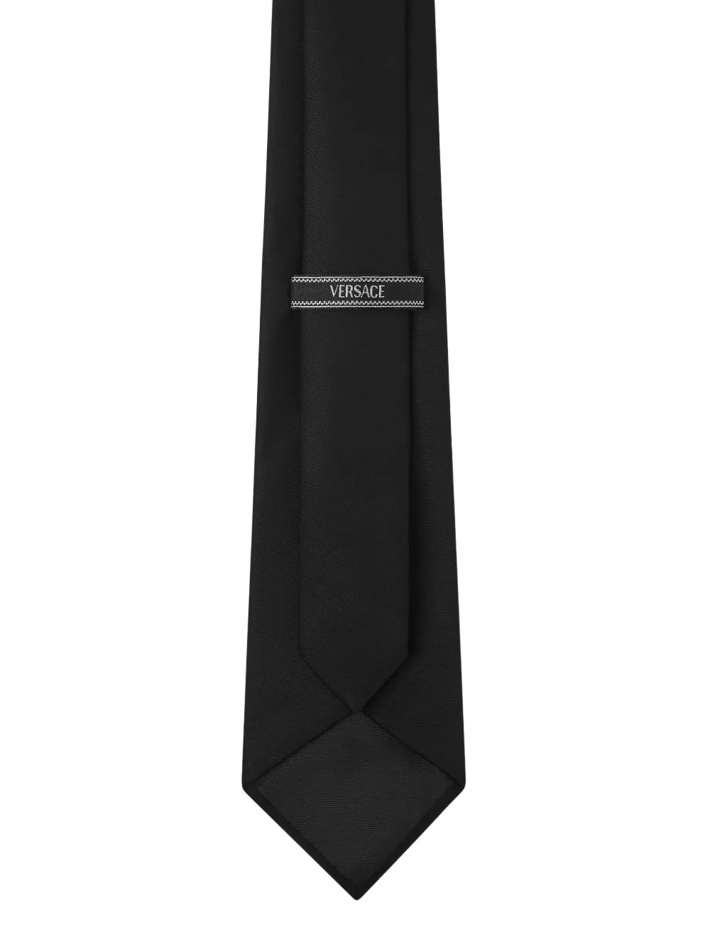  Versace Embellishment Tie - Black 