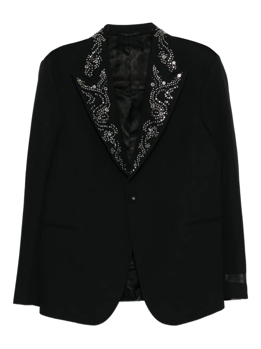 Versace Grain De Poudre evening blazer | Black | Image 1