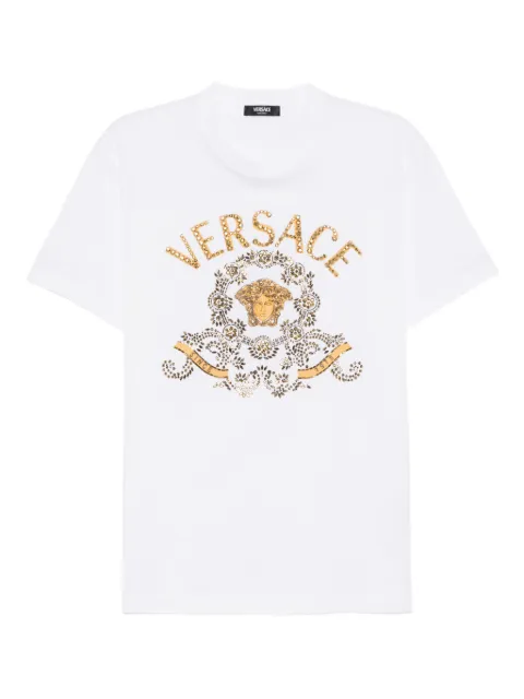 Versace embroidered T-shirt 