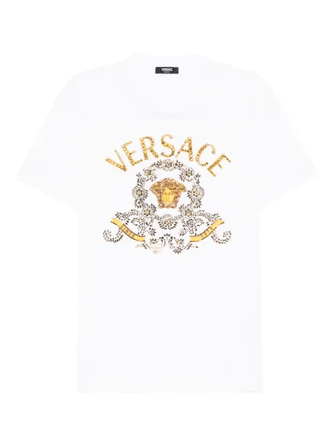 Versace embroidered T-shirt 
