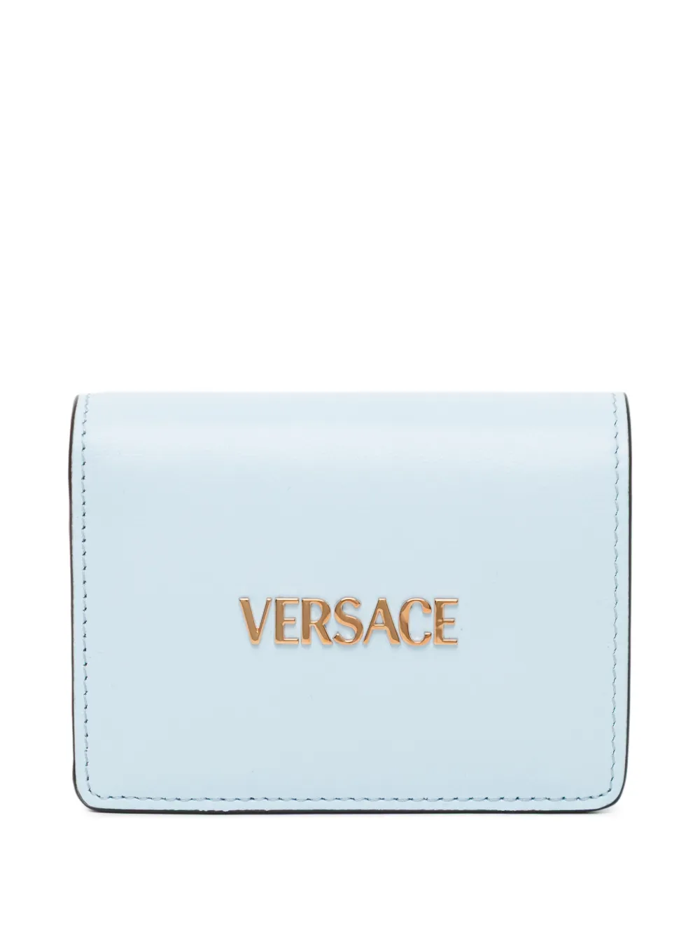 Versace logo wallet - Blu