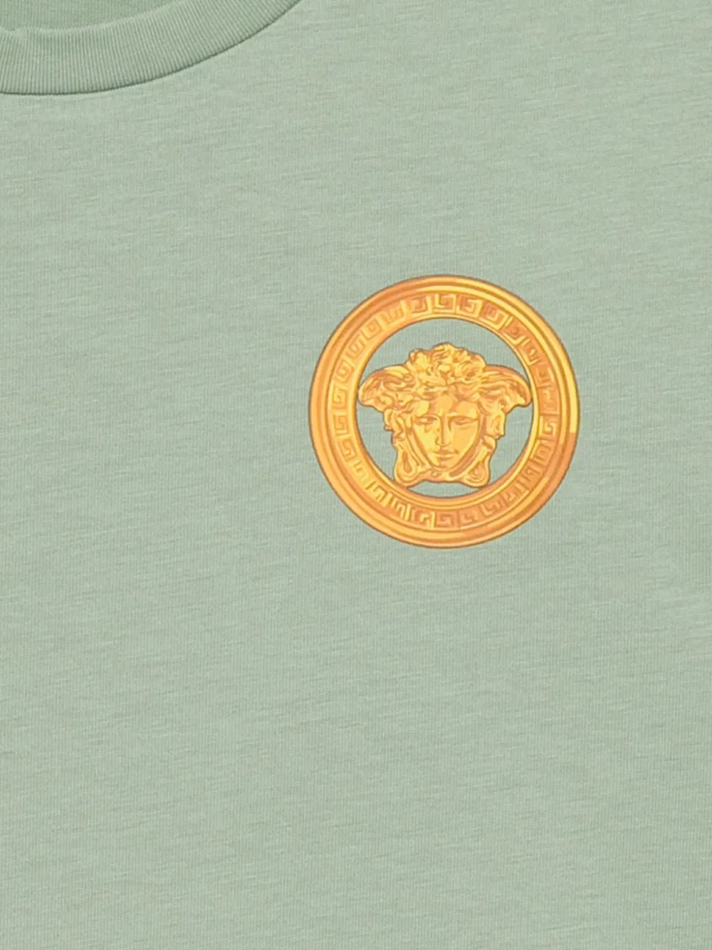  Versace Kids Logo-printed T-shirt - Green 