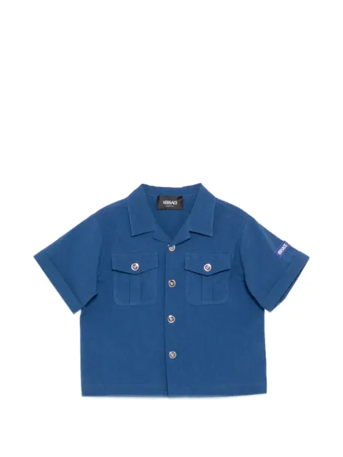Versace Kids buttoned pocket top