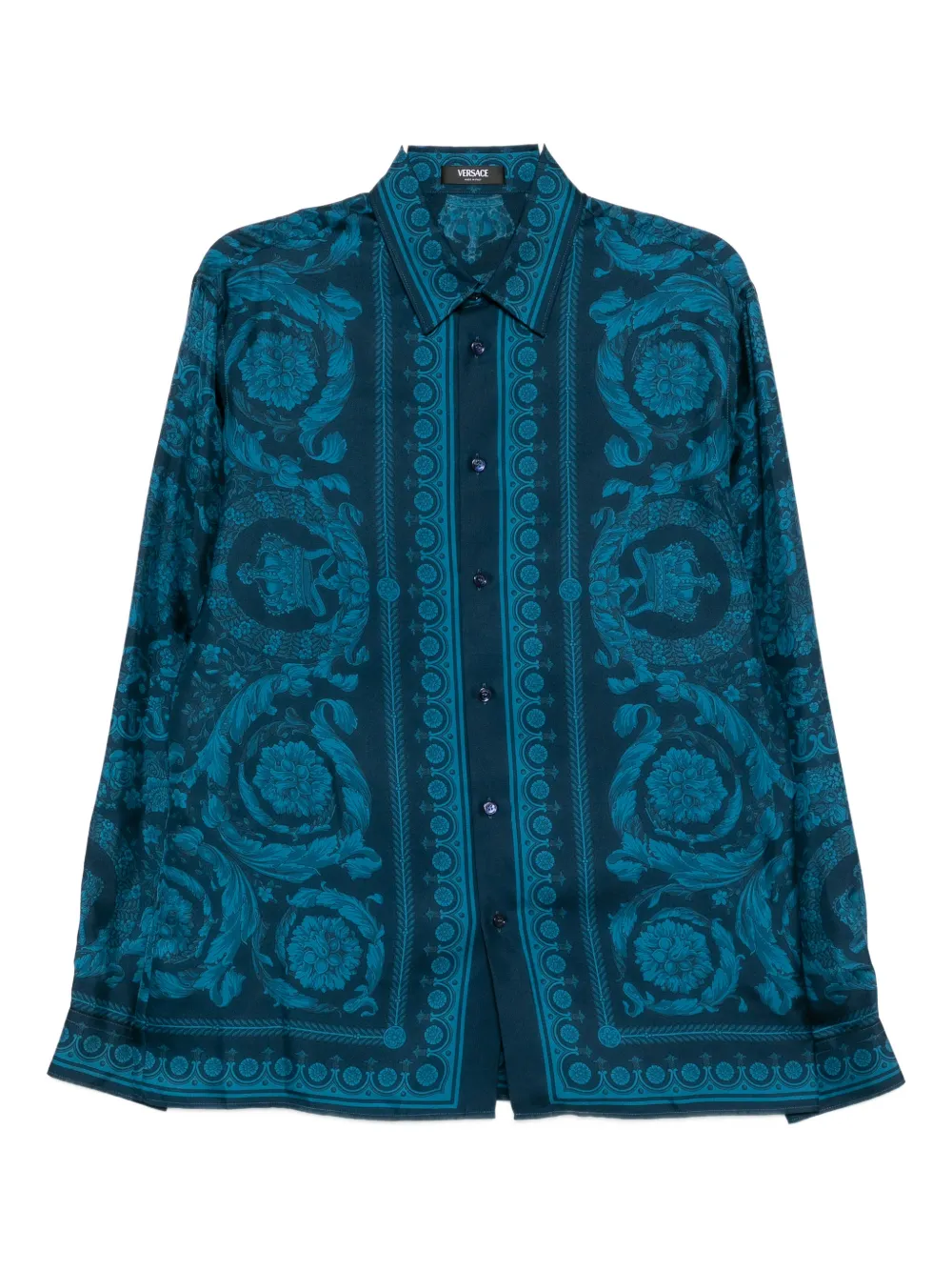 Versace Barocco shirt - Blu