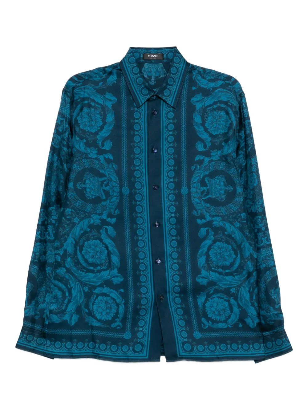 Versace Barocco shirt - Blue