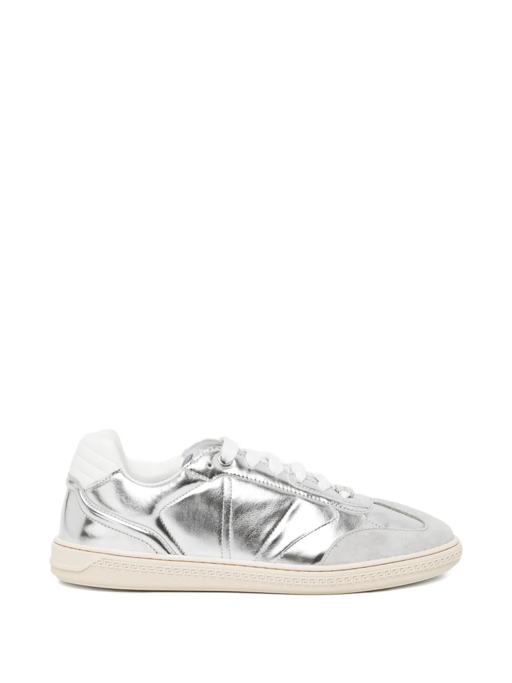 Versace lace-up trainers Zilver
