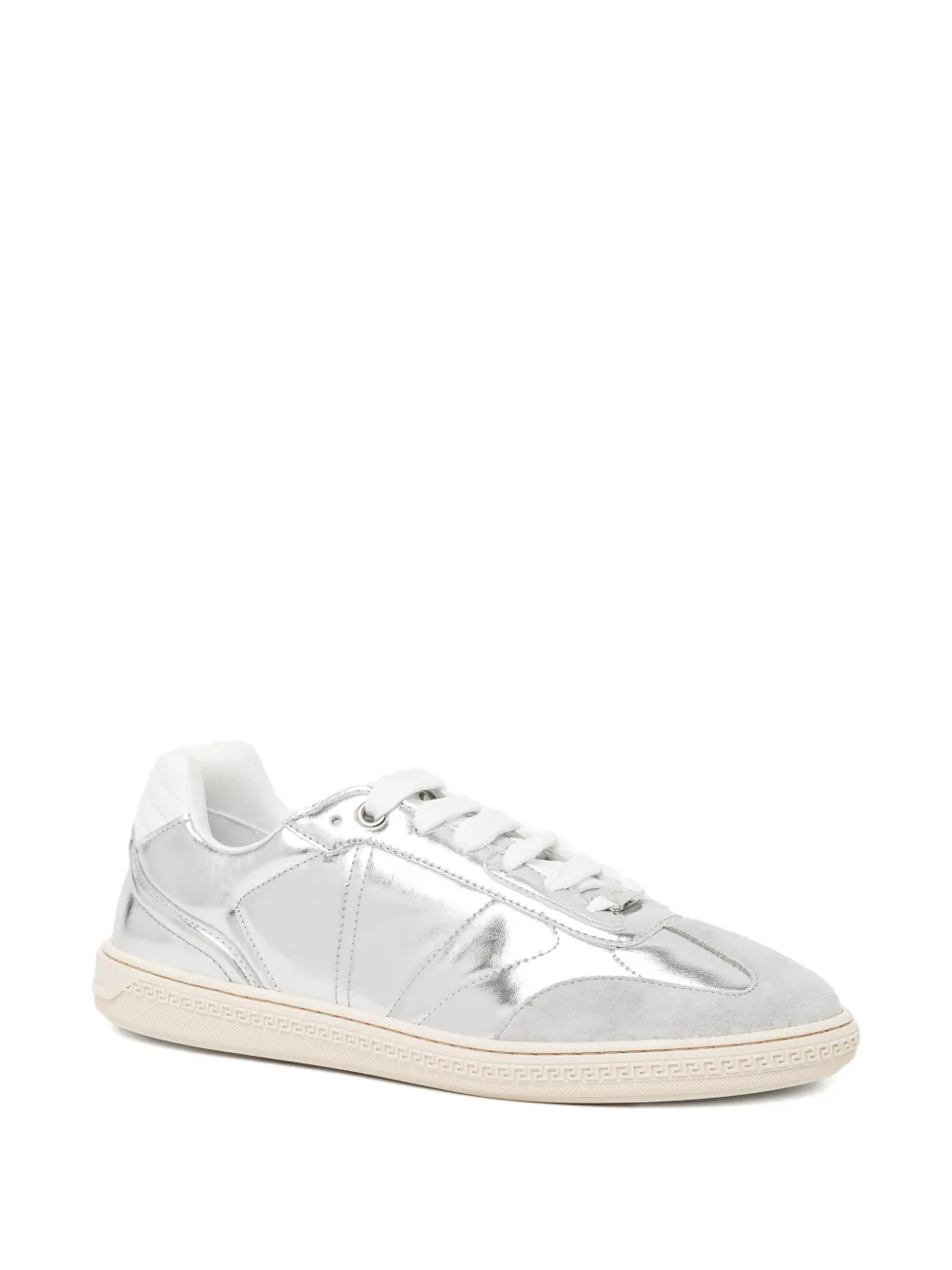 Versace lace-up trainers Zilver