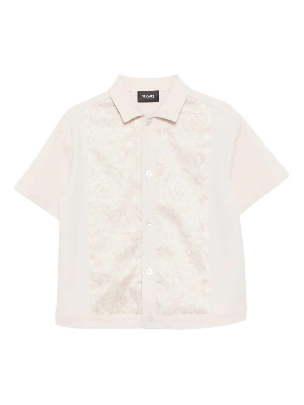 Versace Kids Barocco shirt - Toni neutri