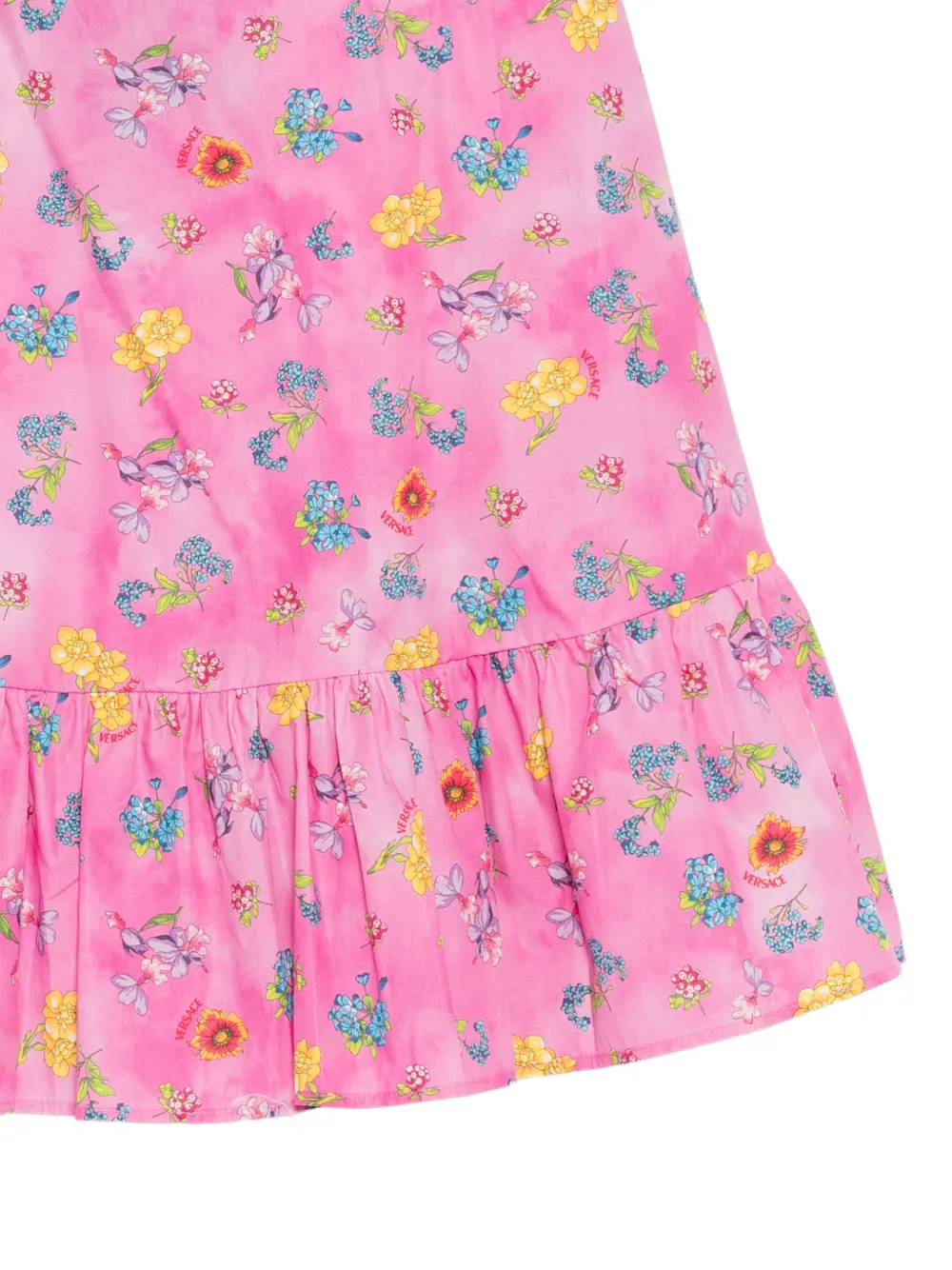 Floral-Print Poplin Skirt