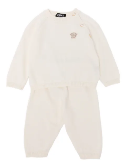 Versace Kids trousseau de naissance à logo brodé