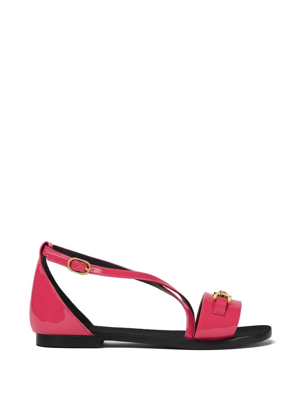 Versace Kids Sandali con dettaglio color oro - Rosa