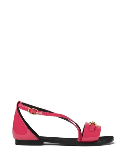 Versace Kids gold-tone-detail sandals