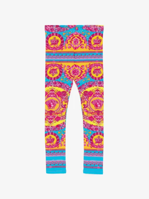 Versace Kids leggins estampados