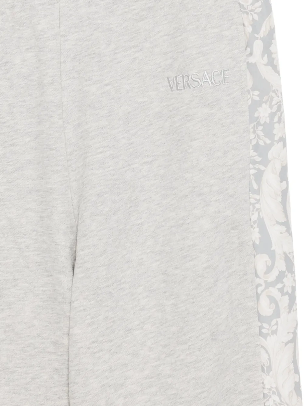 Versace Kids Trainingsbroek met bloemenprint Grijs