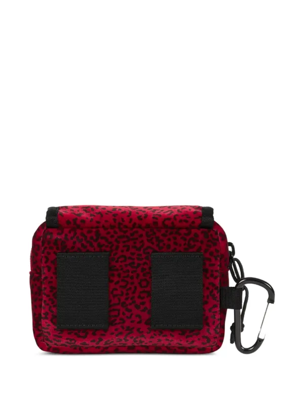 Supreme Leopard Belt Bag | Red | FARFETCH