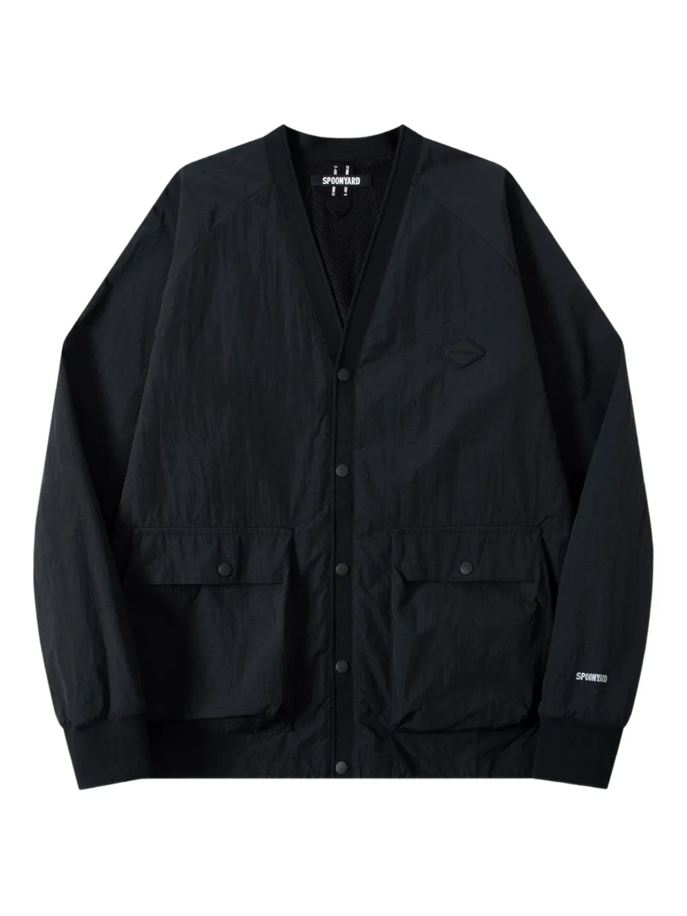Spoonyard front-pockets jacket - Nero