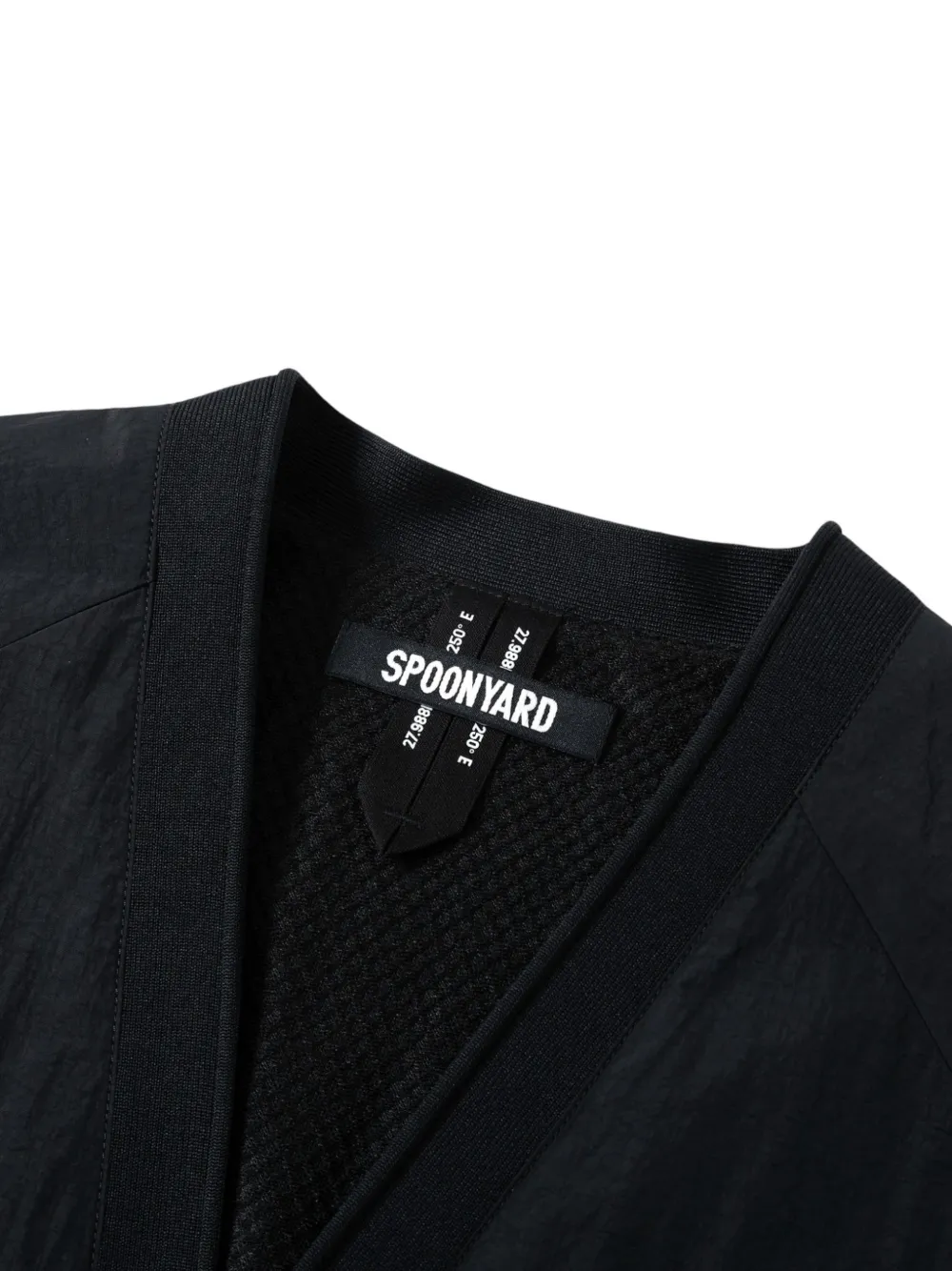  Spoonyard Front-pockets Jacket - Black 
