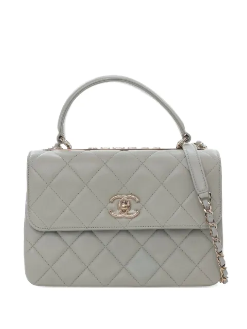 CHANEL Pre-Owned 2021-2025 Small Lambskin Trendy CC Top Handle Flap satchel