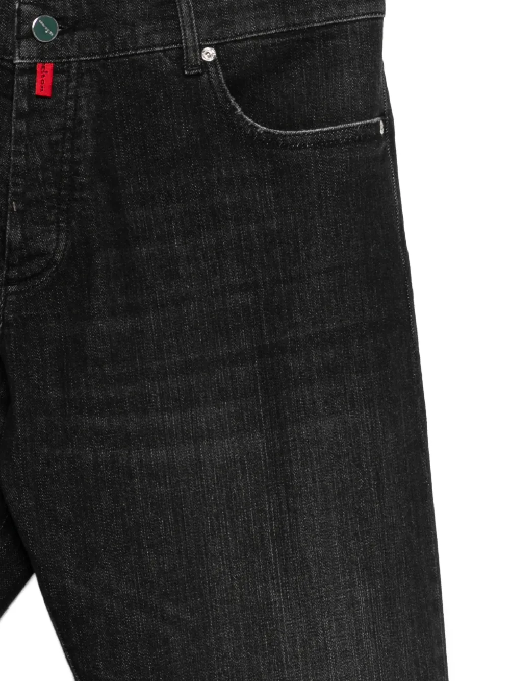  Kiton Faded Jeans - Black 