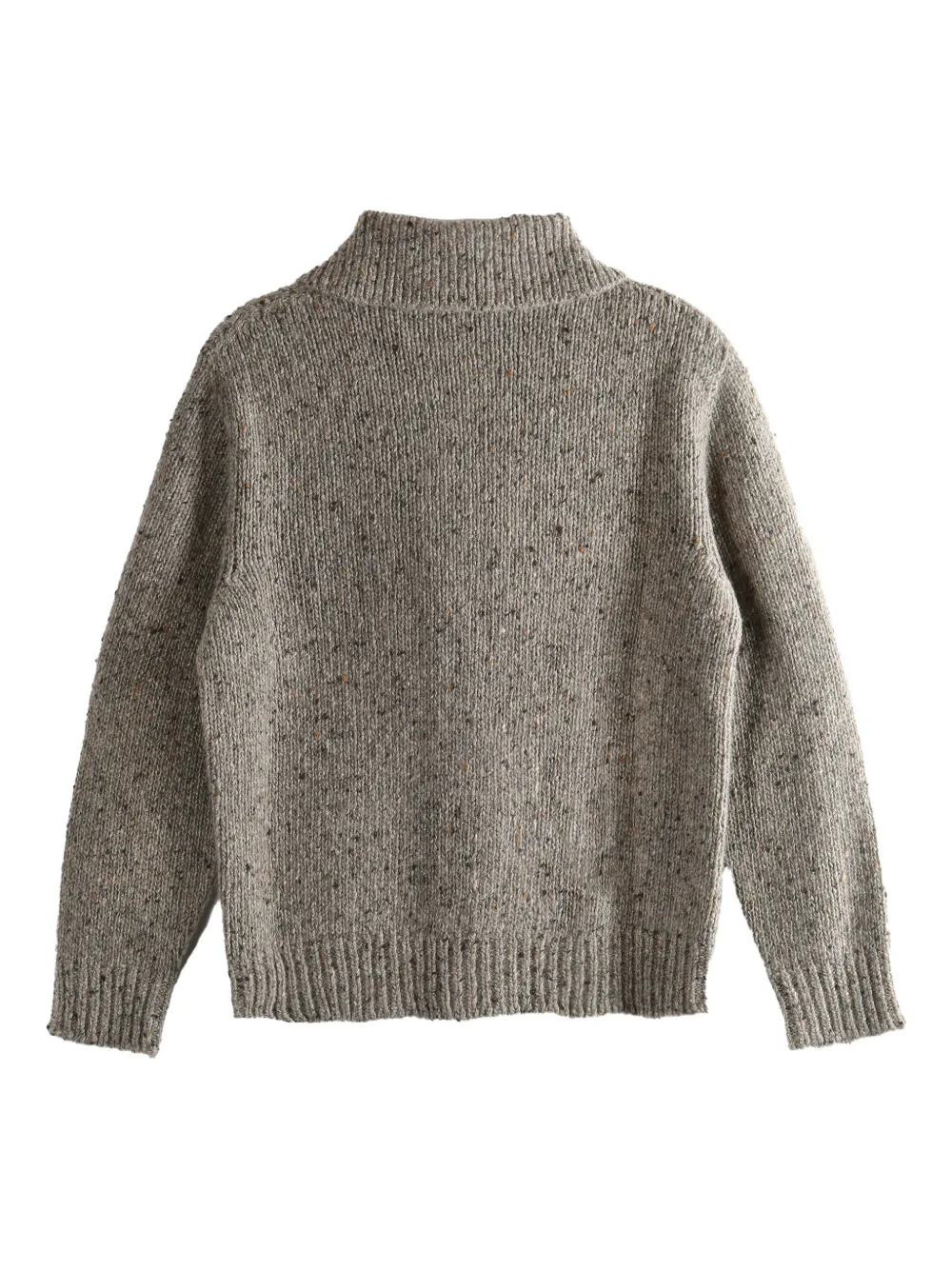 The Row Collared Buttoned Cardigan In Gray