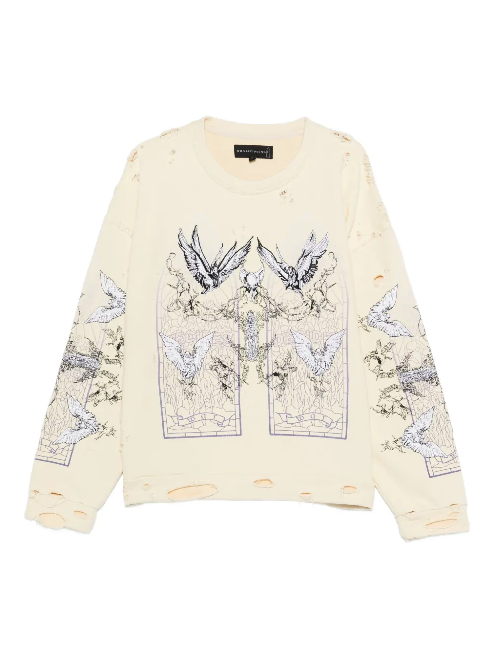 Who Decides War Ascension sweatshirt - Giallo