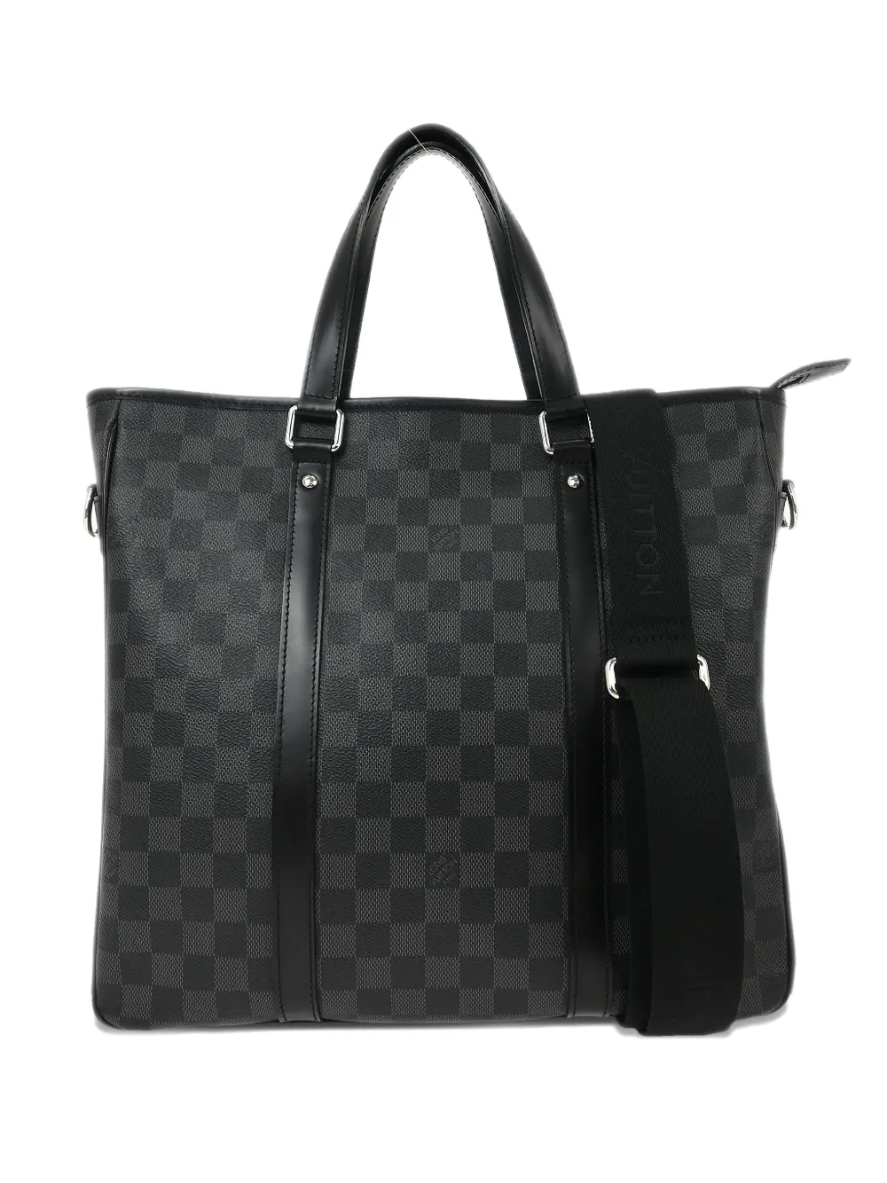 Louis Vuitton Pre-Owned Borsa tote Tadao Damier a quadri 2014 - Grigio