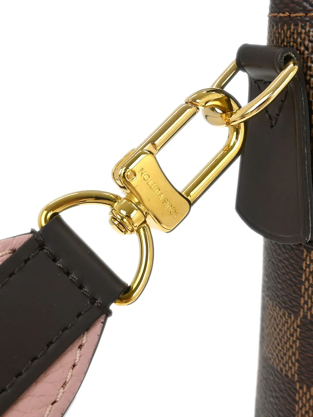 2018 Damier Ebene Shoulder Bag