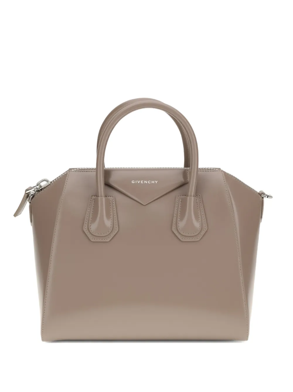 Givenchy small Antigona logo-detail shoulder bag - Toni neutri