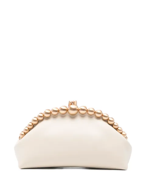 Cult Gaia Una beaded-top clutch bag