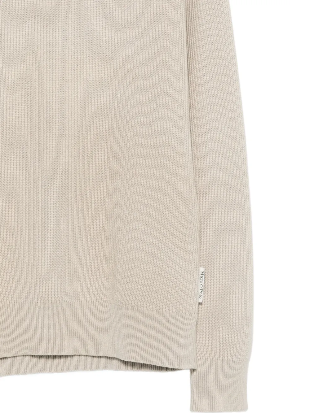 Marc O'polo Roll-neck Knitted Sweater - Neutrals 