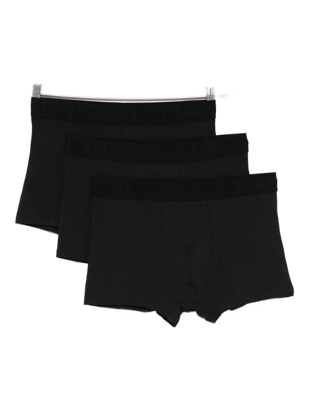 Marc O'Polo logo-waistband boxers (set of three) - Nero
