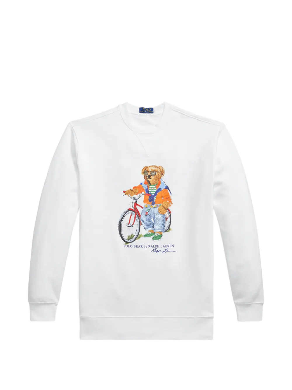 Polo Ralph Lauren Sweatshirt mit grafischem Print - Weiß