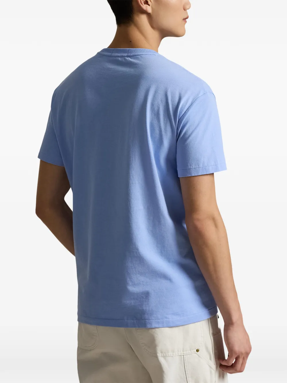 Polo Ralph Lauren T-shirt met teddybeerprint Blauw