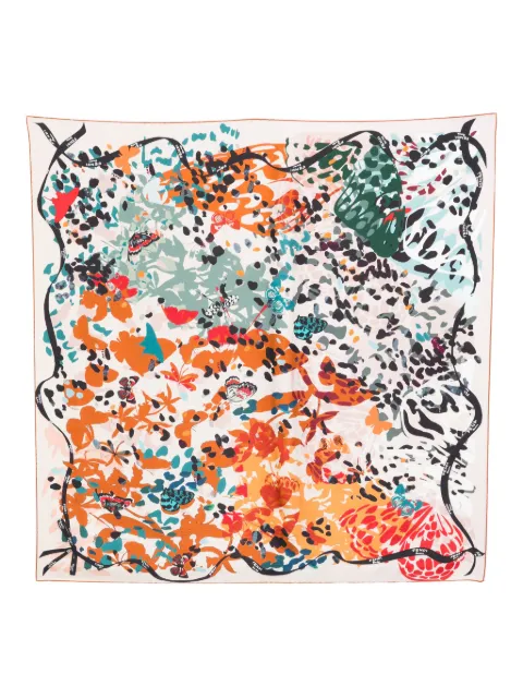 FENDI butterflies-print scarf