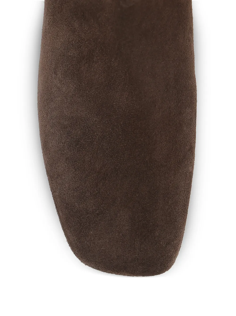 Giorgio Armani Suède enkellaarzen Bruin