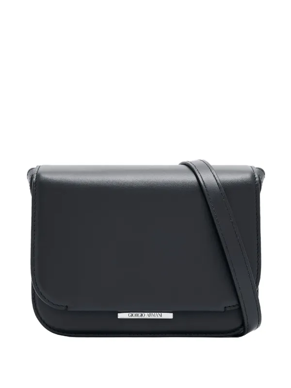 Giorgio Armani Mini X 10 Corso Como Shoulder Bag in Black
