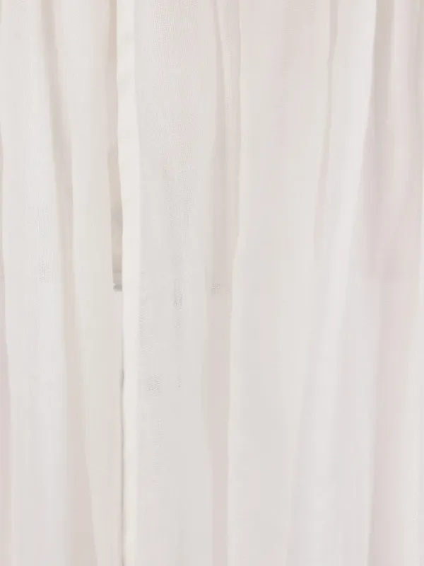 open lace back dress Zimmermann White Pleated Maxi Dress