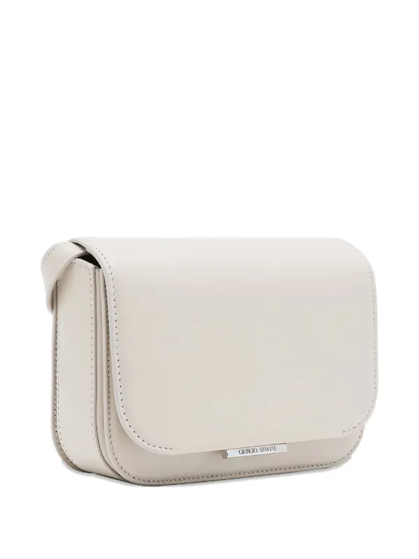 Giorgio Armani Mini X 10 Corso Como Push-lock Shoulder Bag in Neutrals