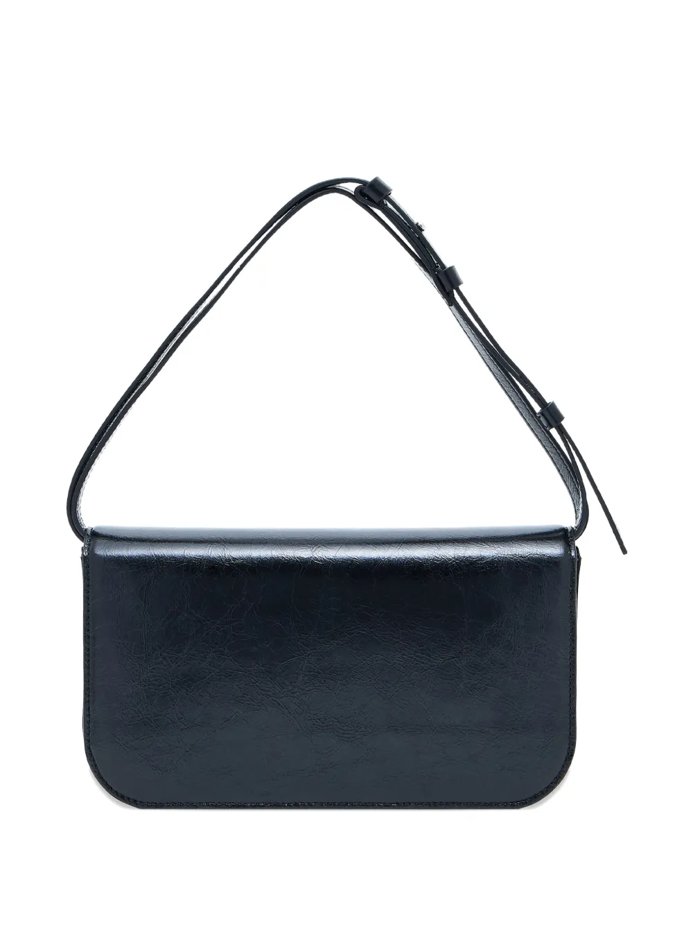 Giorgio Armani x 10 Corso Como kleine lakleren schoudertas Zwart