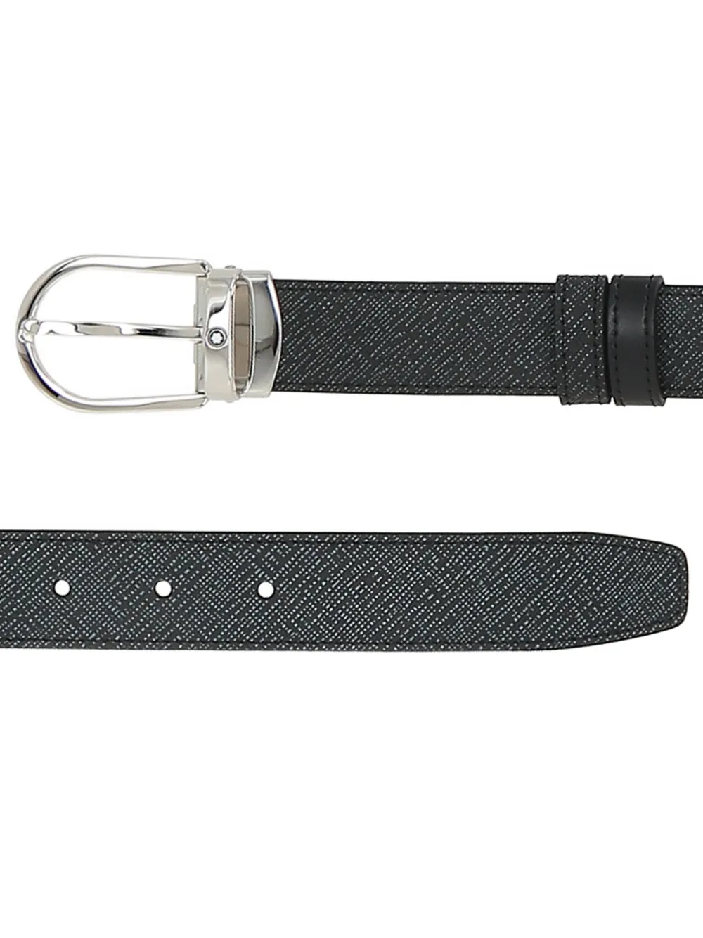 Montblanc tweed-effect reversible belt | Image 2