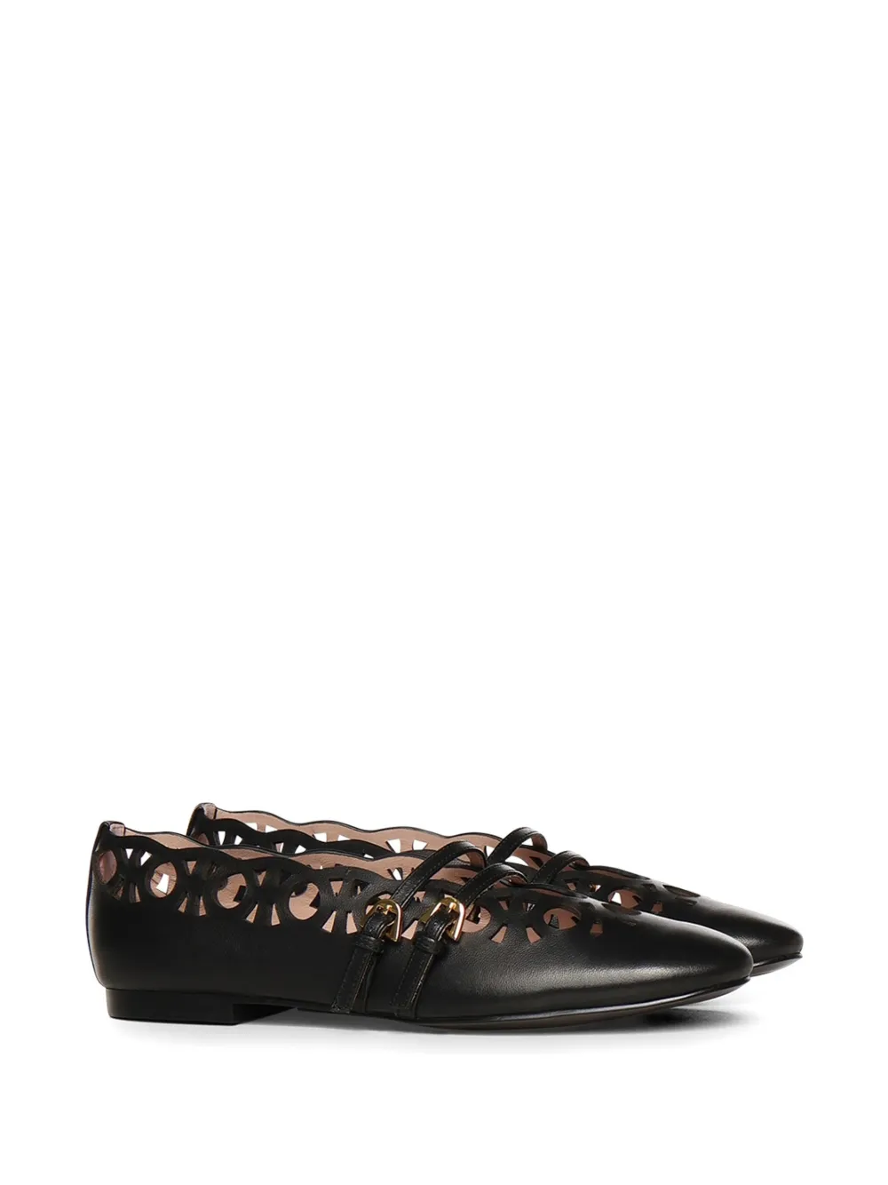 Coccinelle Risako platte pumps Zwart