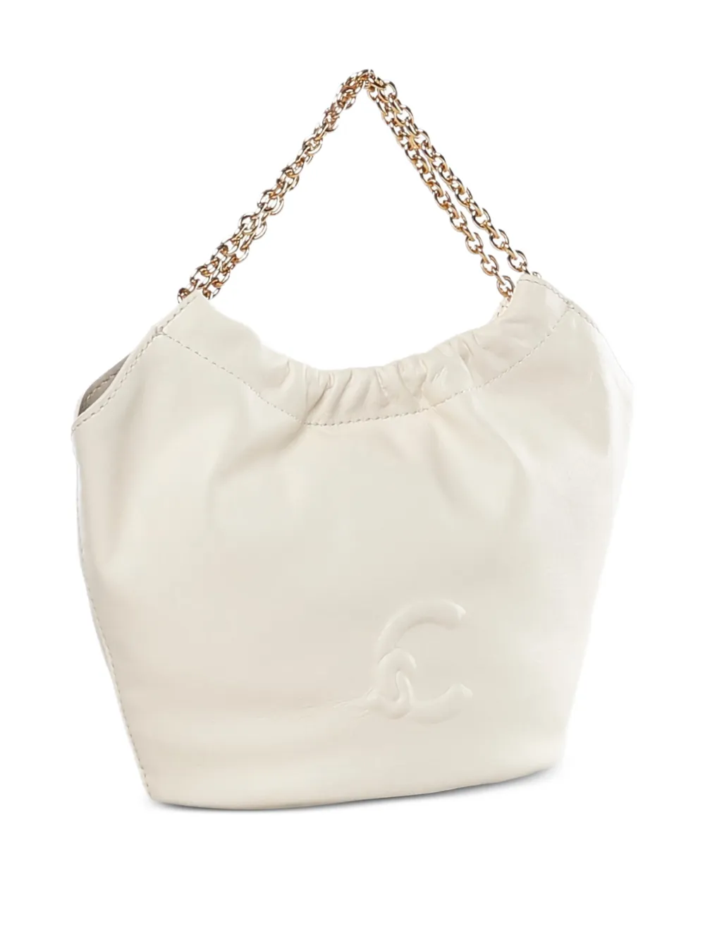 Coccinelle Smash kleine bucket-tas Beige