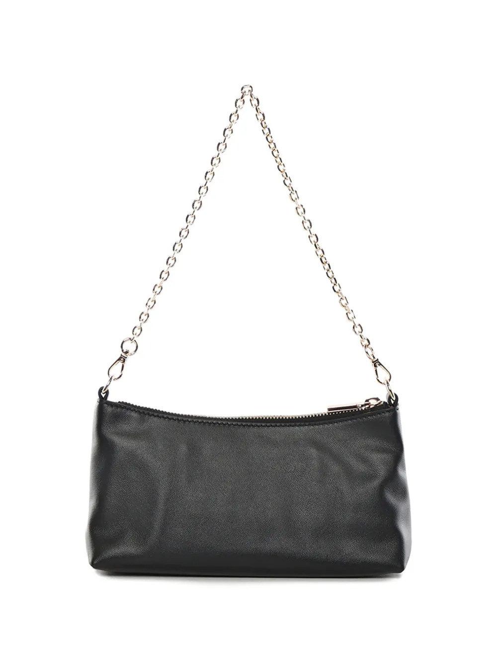 Coccinelle pearl-detail chain-strap shoulder bag - Zwart