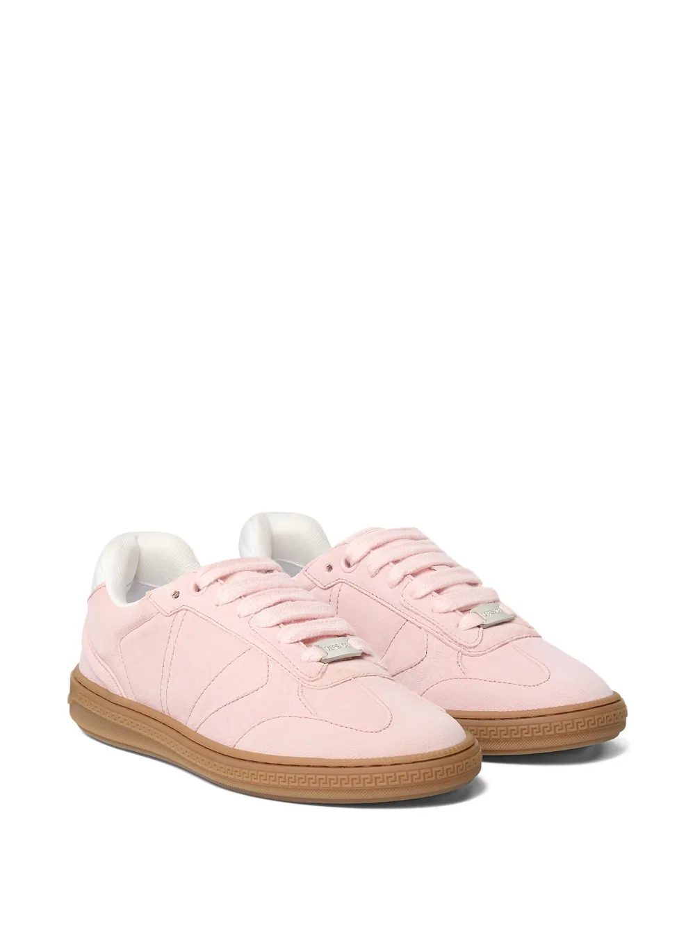 Versace Suède sneakers Roze