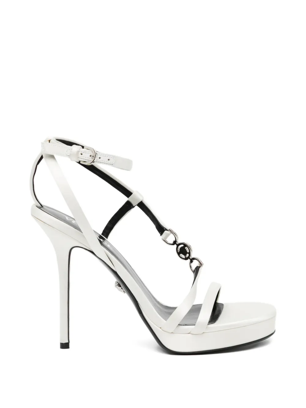 Versace chain strap sandals - Bianco