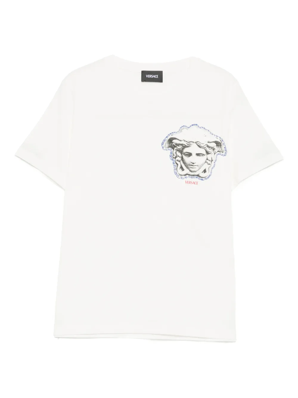 Versace Kids Medusa-print T-shirt - Bianco